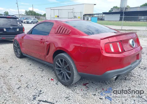 2010 Ford Mustang Gt/Gt Premium из США, поврежденный, VIN 1ZVBP8CH5A5146206